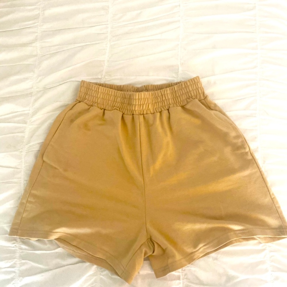 Yellow shorts